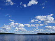 Finnish lake by Annukka Costello